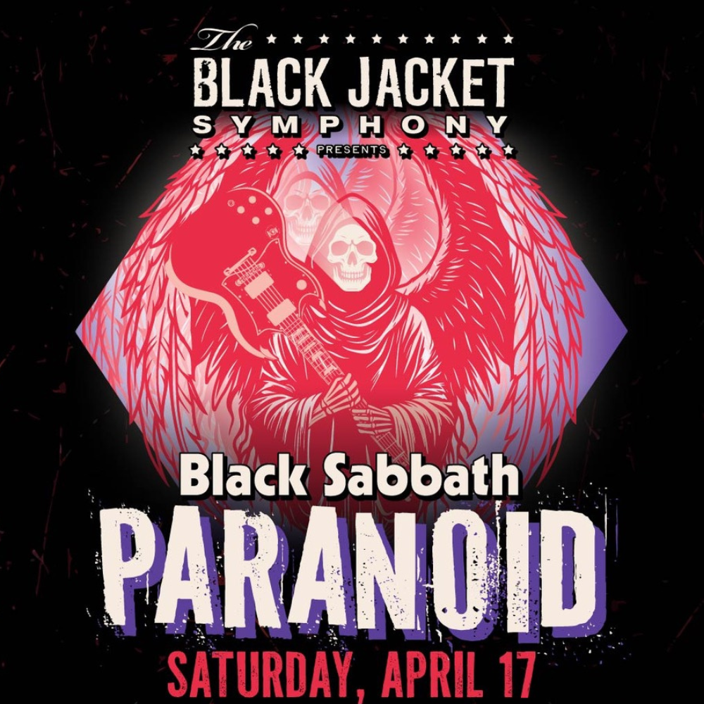 The Strand Theatre Shreveport Season 42 The Black Jacket Symphony: Black Sabbath - Paranoid